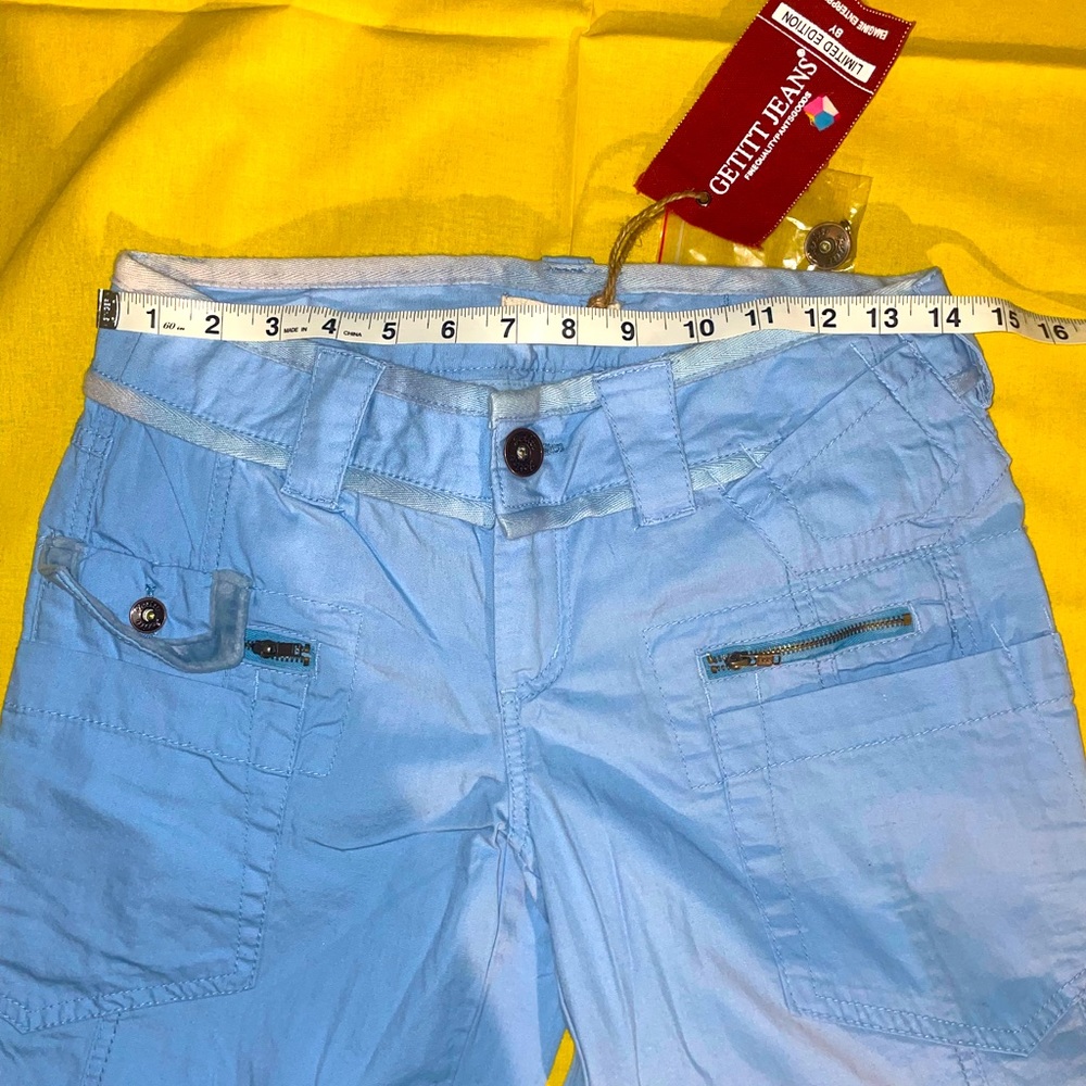 Baby blue Y2K jeans